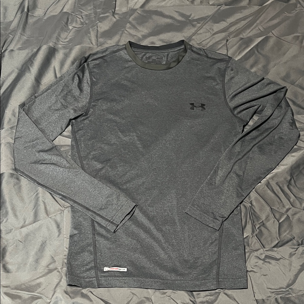 Under Armour Men's Charcoal Long Sleeve Tee